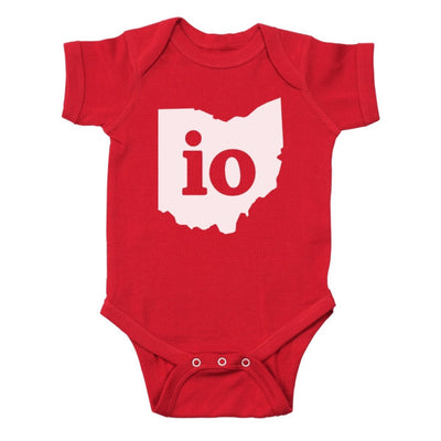 IO Ohio Couples Outfit Baby One Piece - Clothe Ohio - Soft Ohio Shirts