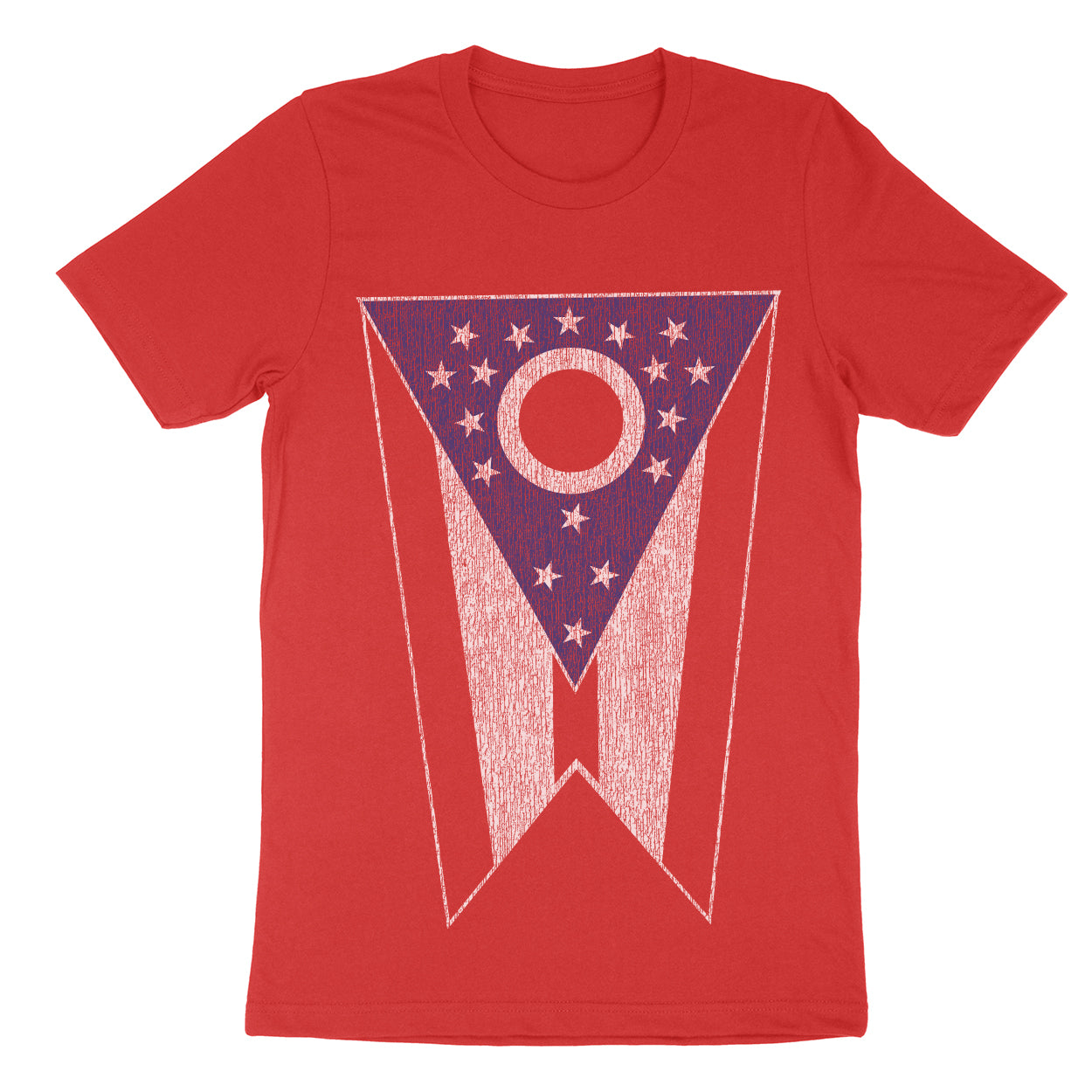 Ohio State Flag Big Youth T-Shirt - Clothe Ohio - Soft Ohio Shirts