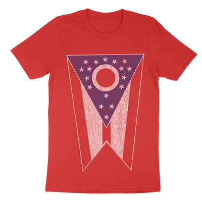 Ohio State Flag Big Youth T-Shirt - Clothe Ohio - Soft Ohio Shirts