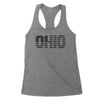 Ohio Stars And Stripes Black Women's Tank - Clothe Ohio - Soft Ohio Shirts