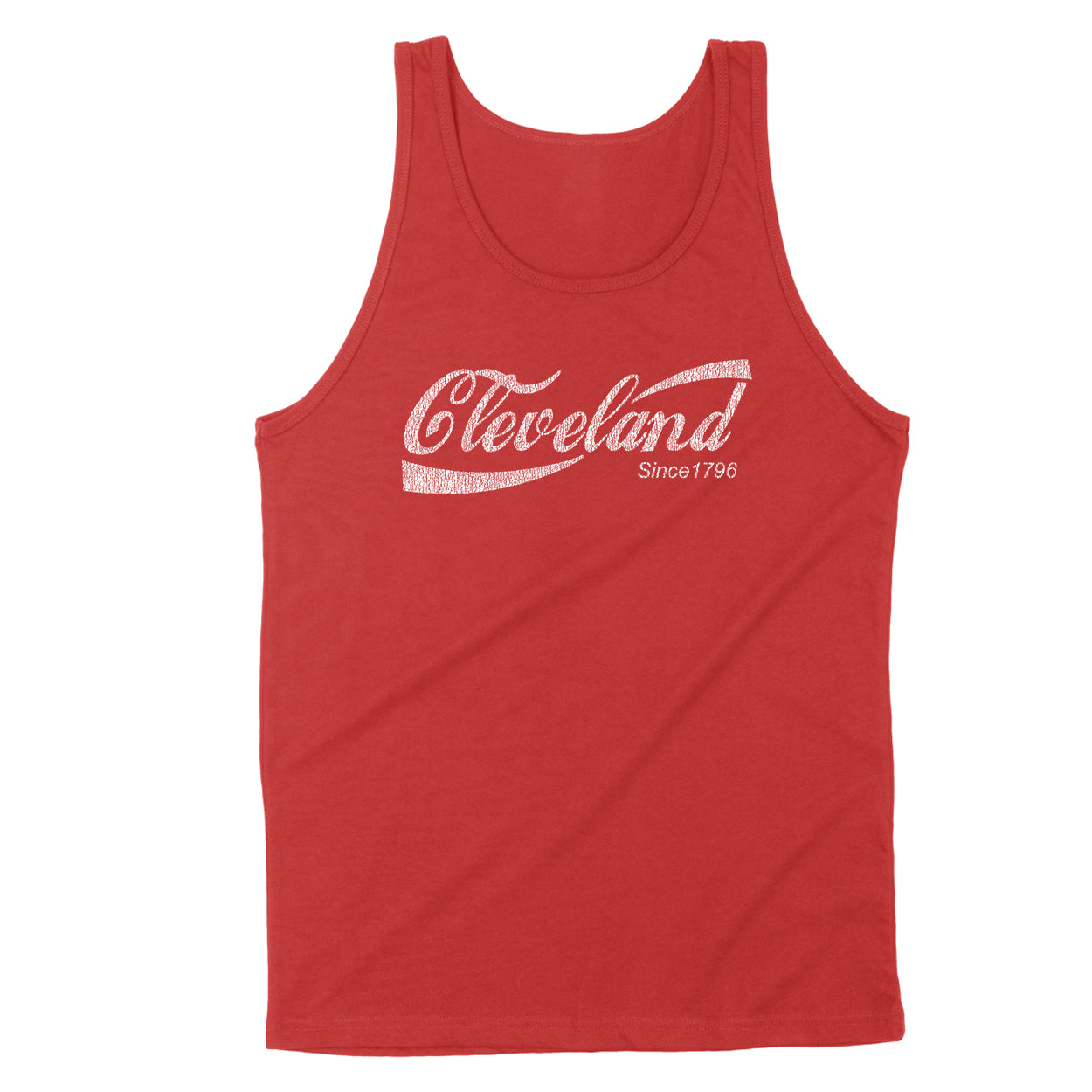 Retro Cleveland Drink Men's Unisex Tank - Clothe Ohio - Soft Ohio Shirts