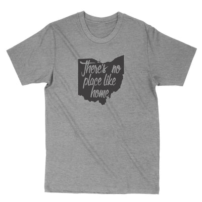Ohio Theres No Place Like Home Men's T-Shirt - Clothe Ohio - Soft Ohio Shirts