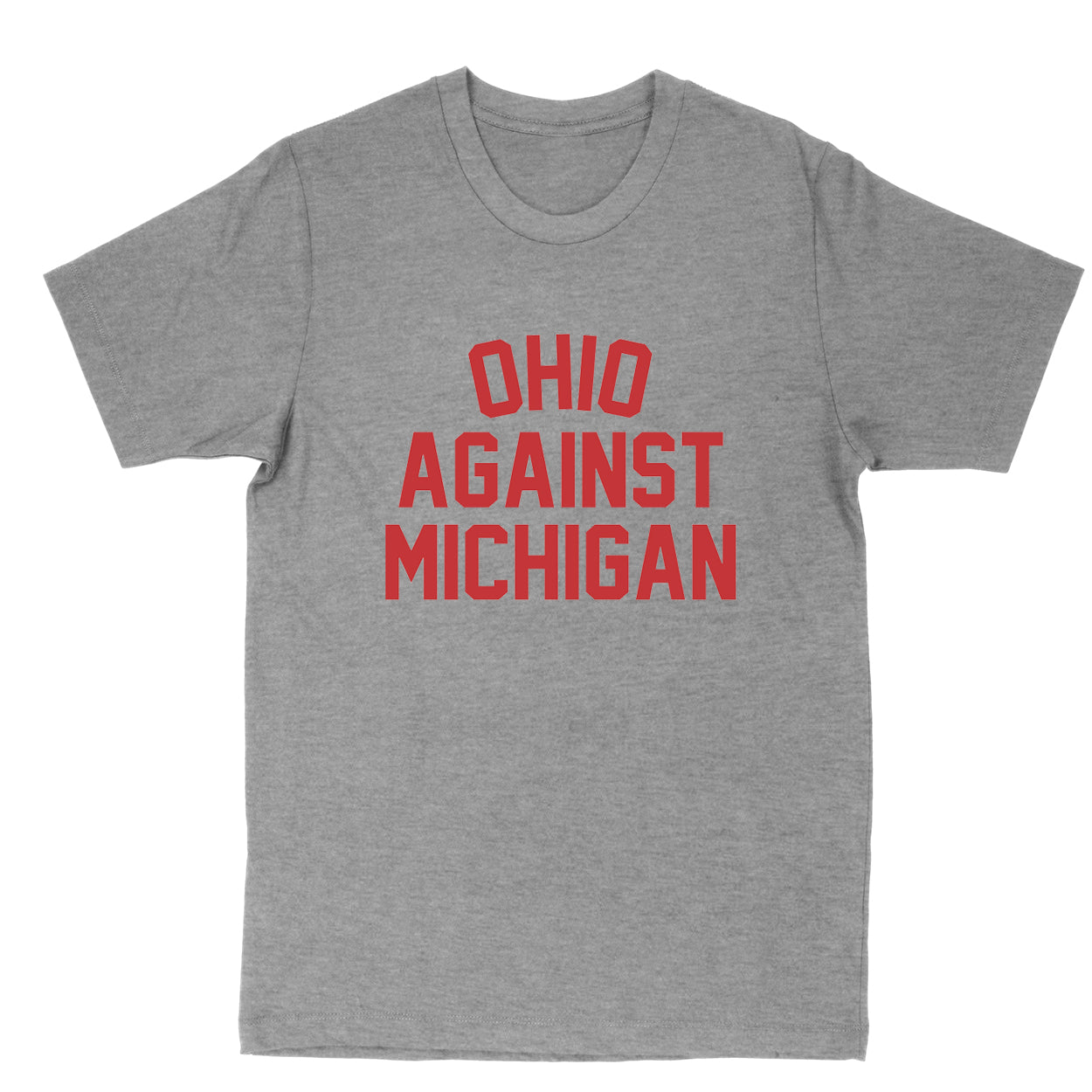 Ohio Against Michigan Men's T-Shirt - Clothe Ohio - Soft Ohio Shirts