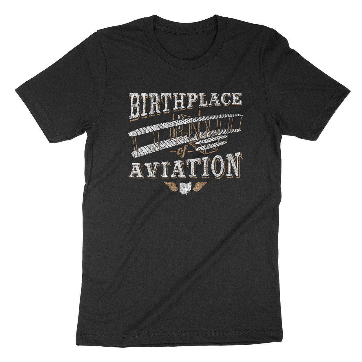 The Birthplace Of Aviation Ohio Youth T-Shirt - Clothe Ohio - Soft Ohio Shirts