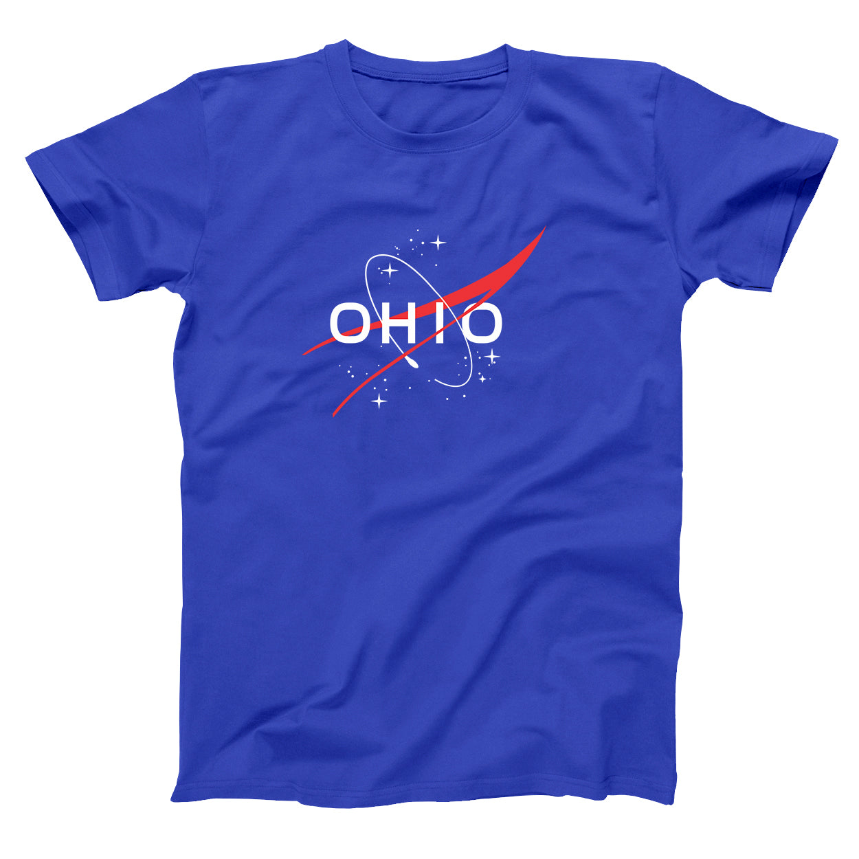 Ohio In Space - Men's T-shirt - Clothe Ohio - Soft Ohio Shirts