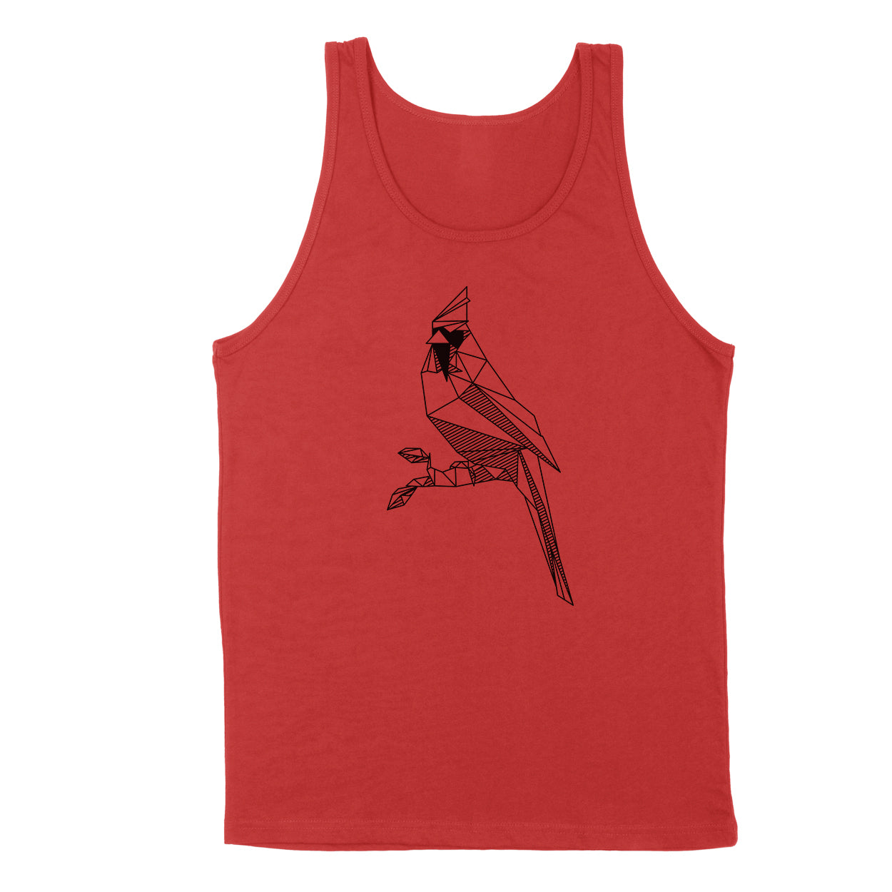 Poly Cardinal Men's Unisex Tank - Clothe Ohio - Soft Ohio Shirts