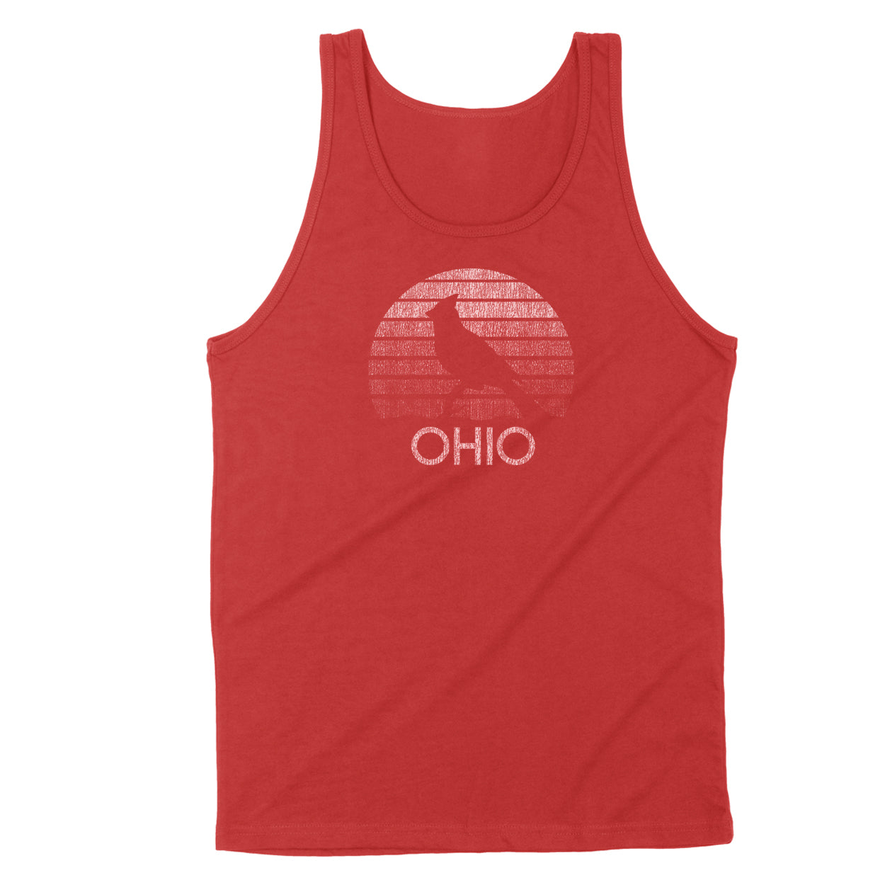 Ohio Sunset Men's Unisex Tank - Clothe Ohio - Soft Ohio Shirts