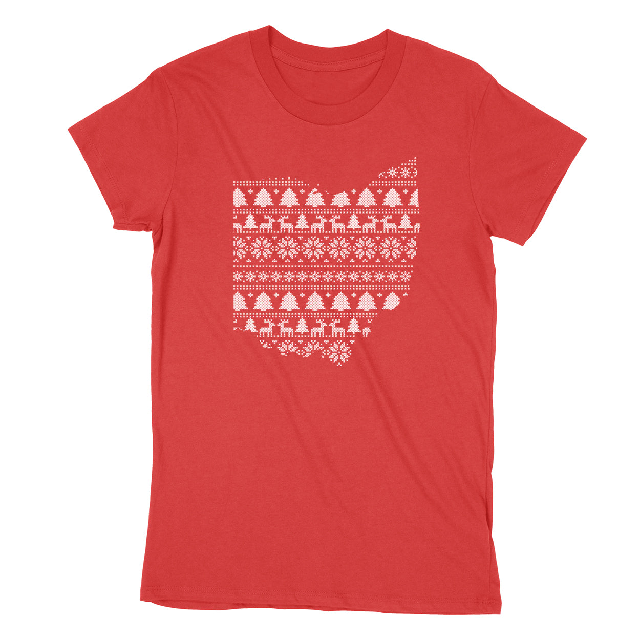 Ohio Christmas Stitch Women's T-Shirt