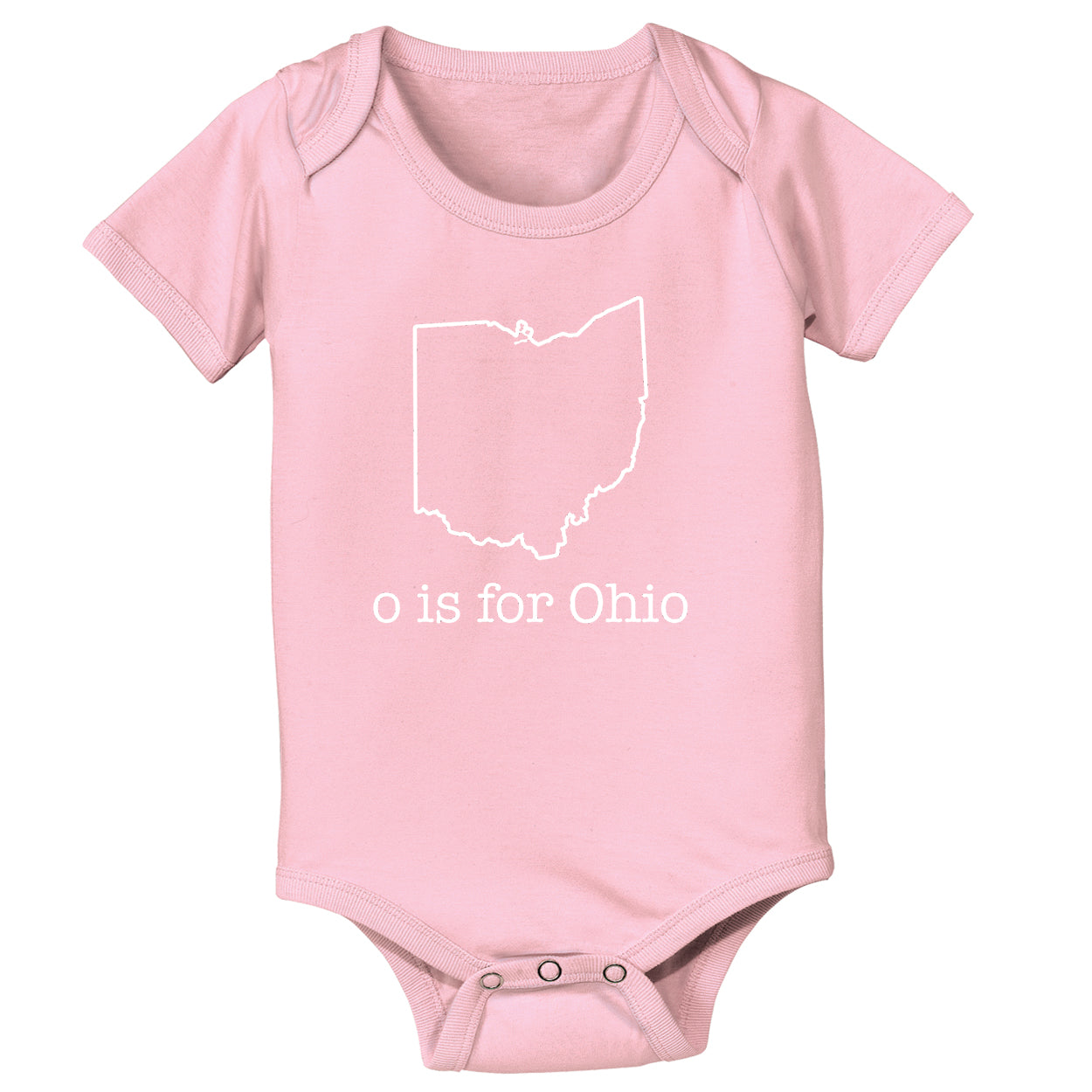 O Is For Ohio Baby One Piece - Clothe Ohio - Soft Ohio Shirts