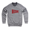 Retro Red Ohio Flag Flock Ultra Soft Sweatshirt - Clothe Ohio - Soft Ohio Shirts