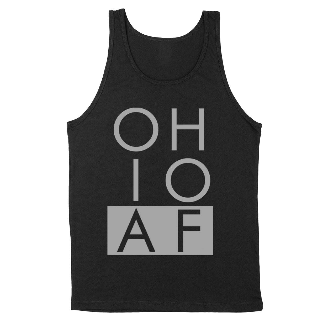 Ohio AF Men's Unisex Tank - Clothe Ohio - Soft Ohio Shirts