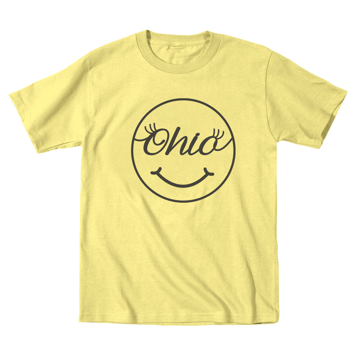Ohio Smiles Toddler T-Shirt - Clothe Ohio - Soft Ohio Shirts