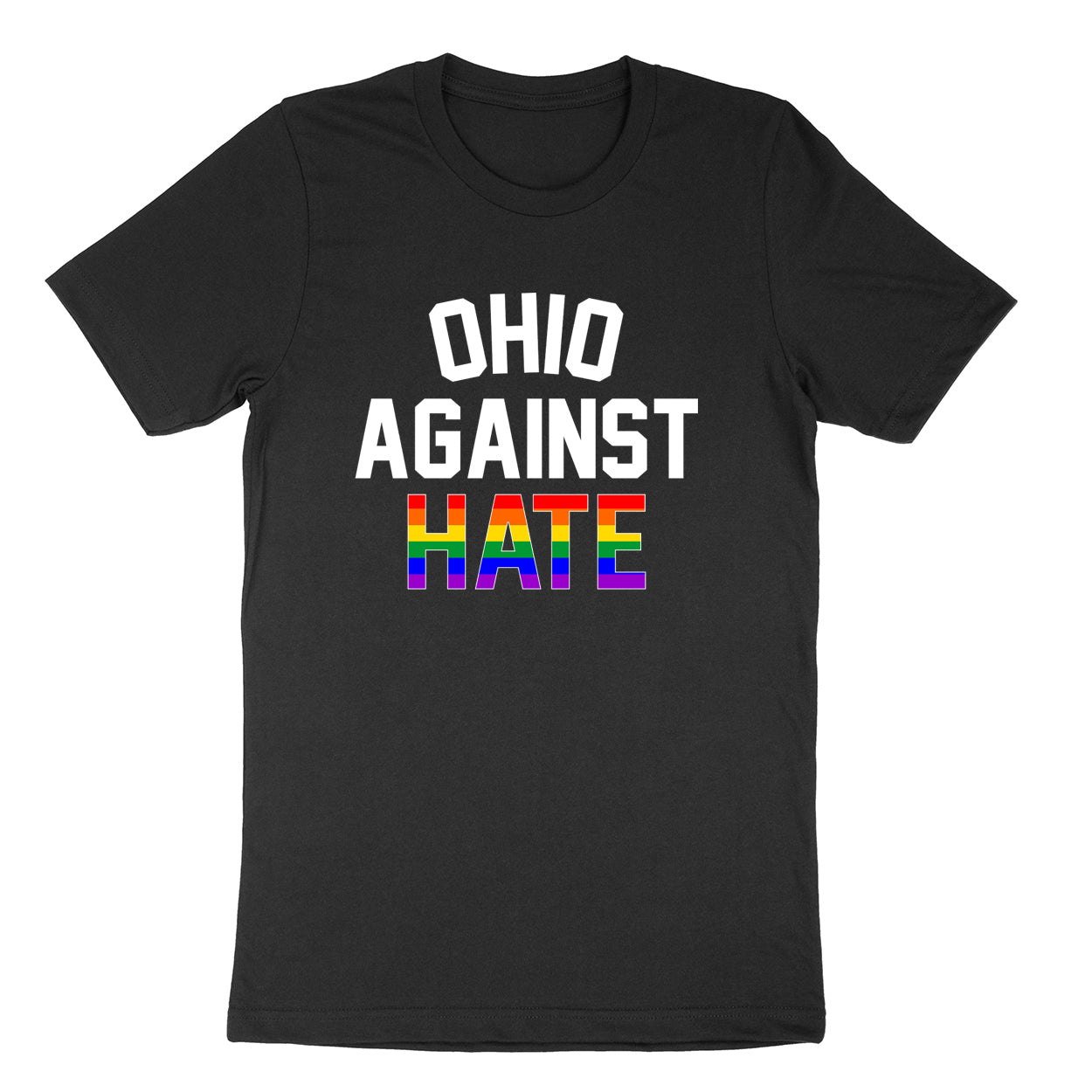 Ohio Against Hate Youth T-Shirt - Clothe Ohio - Soft Ohio Shirts