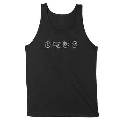 Ohio Sign Language Men's Unisex Tank - Clothe Ohio - Soft Ohio Shirts