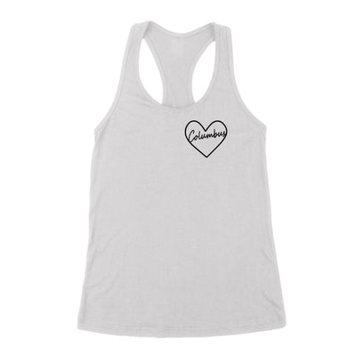 Columbus Heart Women's Tank