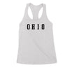 Ohio Varsity Black Women's Tank - Clothe Ohio - Soft Ohio Shirts