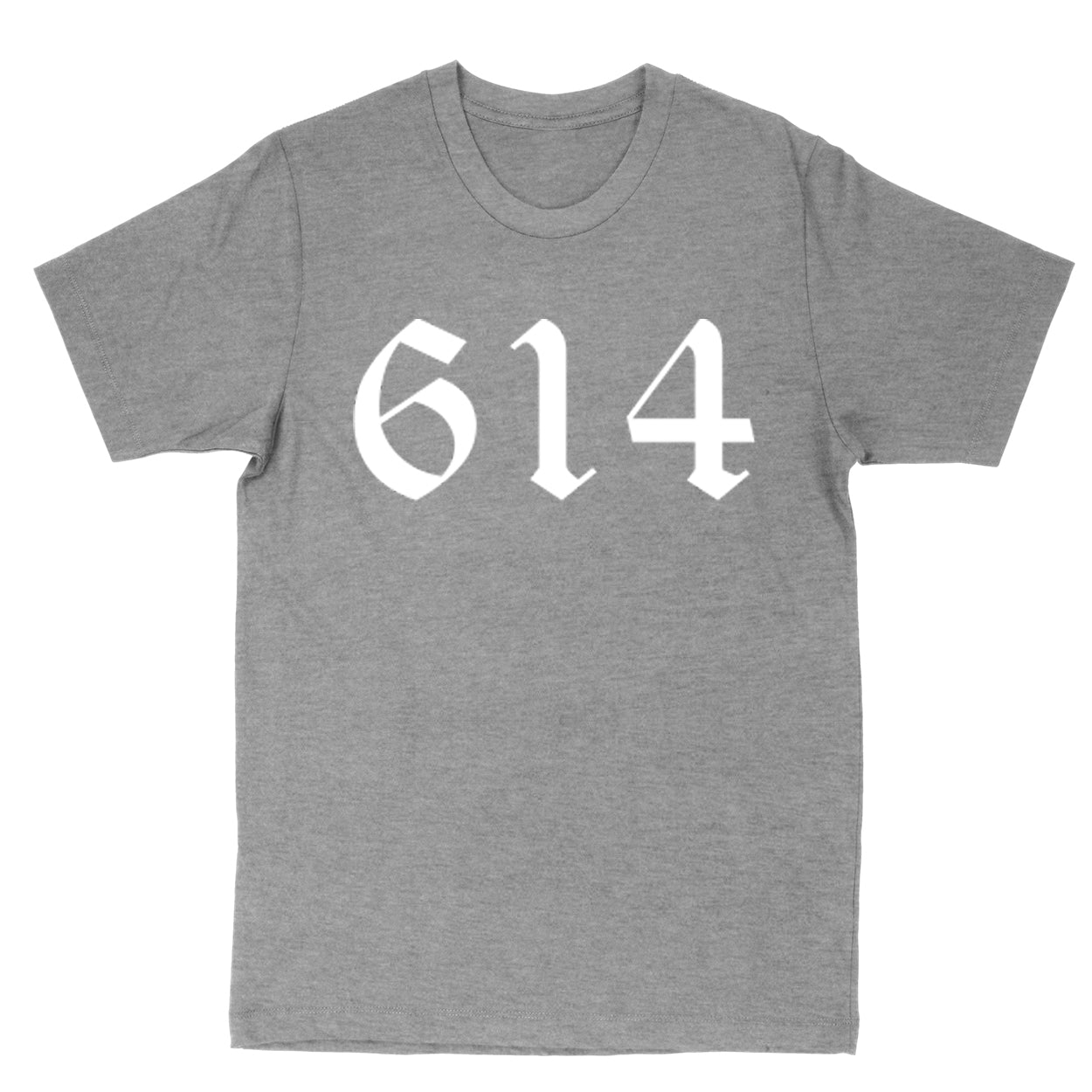 614 White Men's T-Shirt - Clothe Ohio - Soft Ohio Shirts