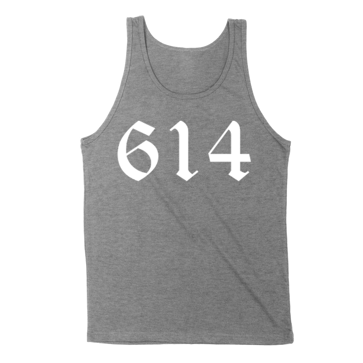 614 White Men's Unisex Tank - Clothe Ohio - Soft Ohio Shirts