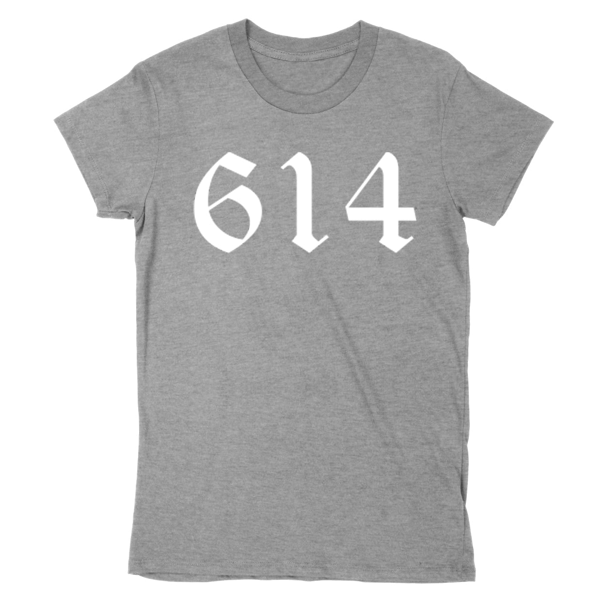 614 White Women's T-Shirt - Clothe Ohio - Soft Ohio Shirts