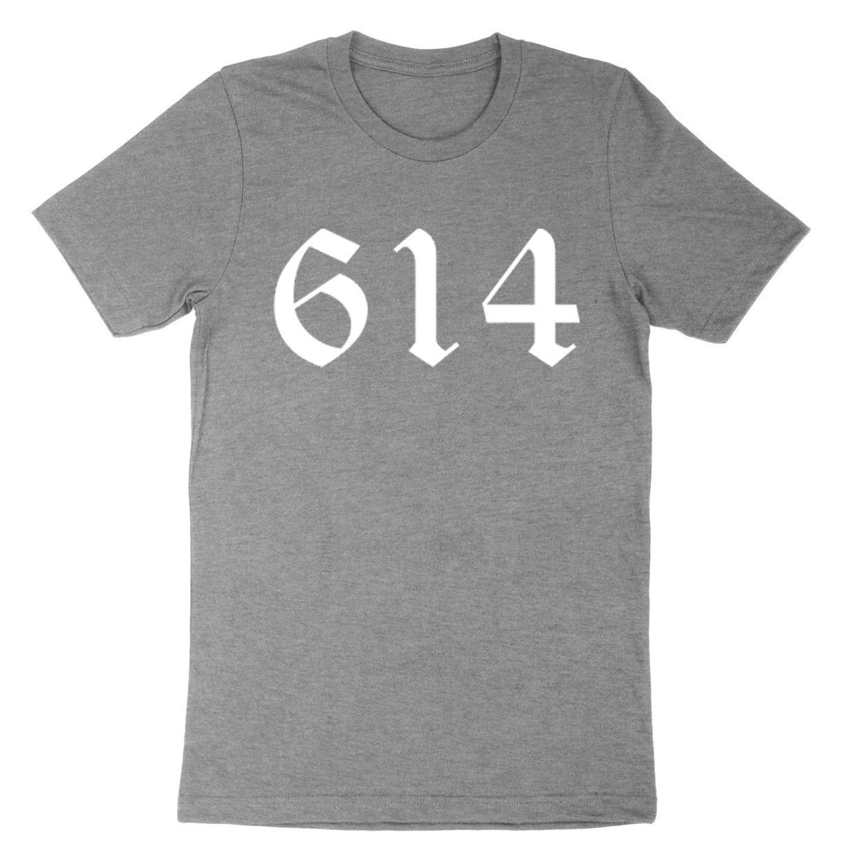 614 White Youth T-Shirt - Clothe Ohio - Soft Ohio Shirts