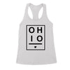 Ohio Boxed Black Women's Tank - Clothe Ohio - Soft Ohio Shirts