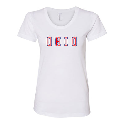 Ohio USA Varsity Women's Fit Soft Blend T-Shirt - Clothe Ohio - Soft Ohio Shirts