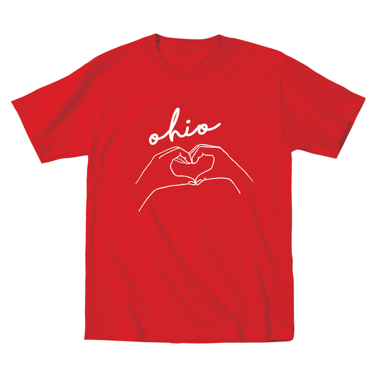Hands Heart Love Ohio Toddler T-Shirt