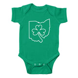 Ohio Shamrock Baby One Piece