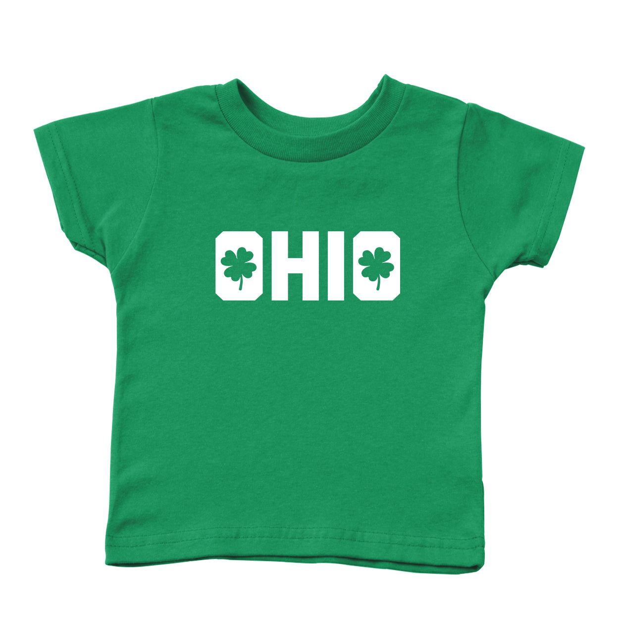 Shamrocks in Ohio Toddler T-Shirt - Clothe Ohio - Soft Ohio Shirts
