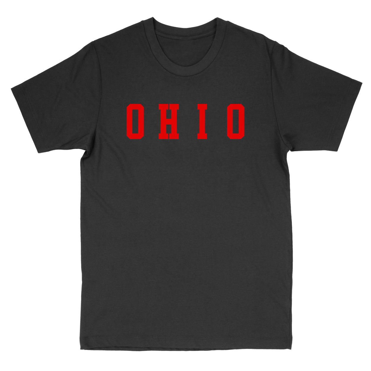 Ohio Varsity Flock Red Unisex T-Shirt