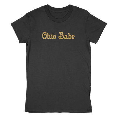 Ohio Babe Gold Women's T-Shirt