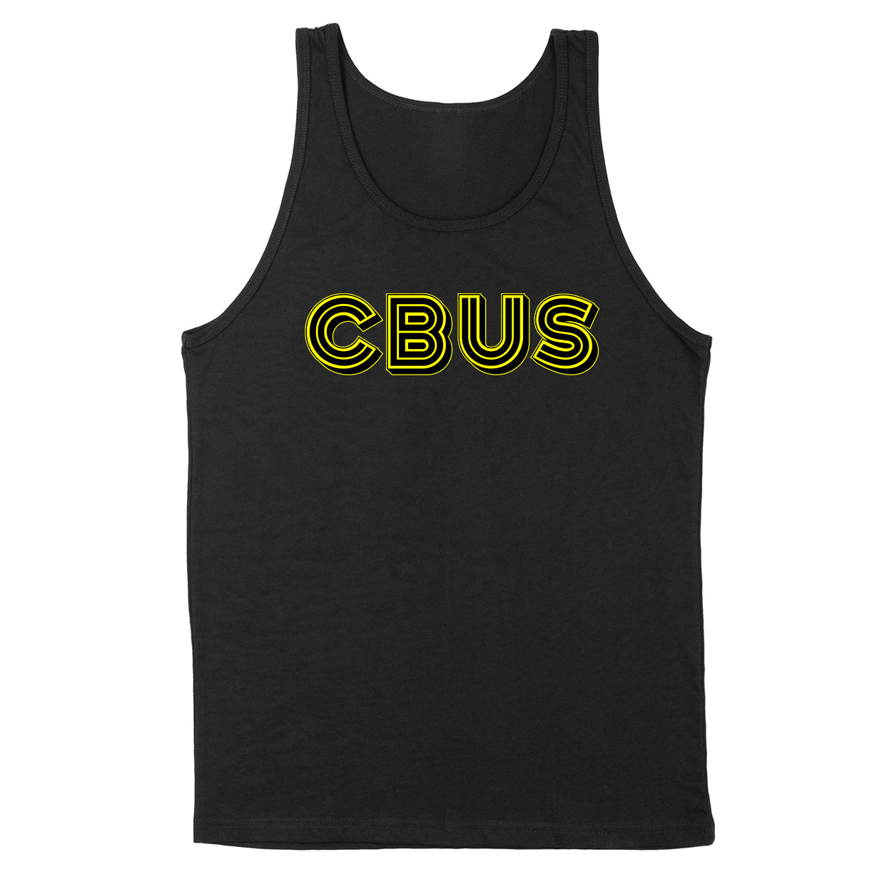 CBUS 70s Yellow Unisex Tank