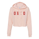 Ohio Varsity Women's Cropped Hoodie