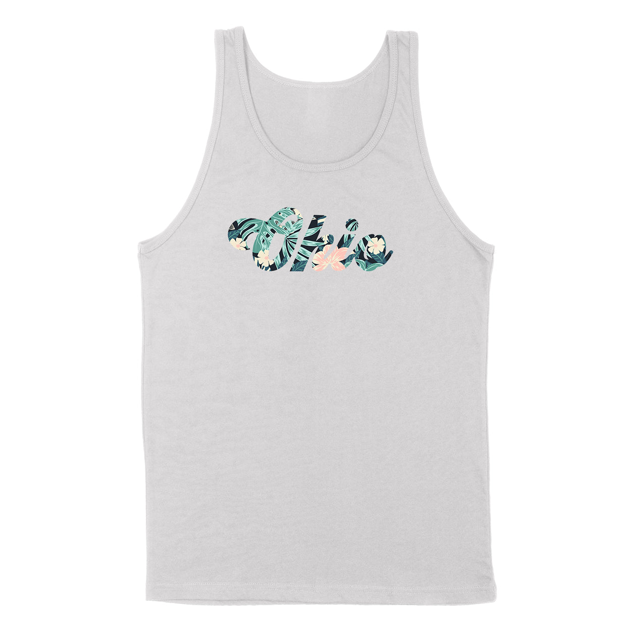 Floral Ohio Unisex Tank