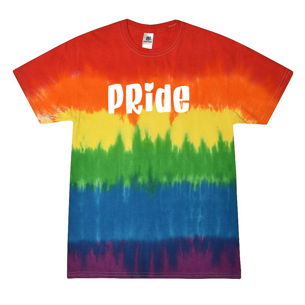 Pride Ohio Tie Dye Unisex T-Shirt