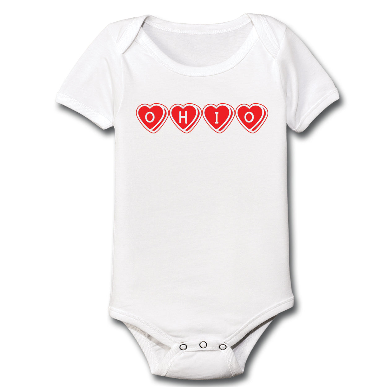 Heart Candy Ohio Baby One Piece