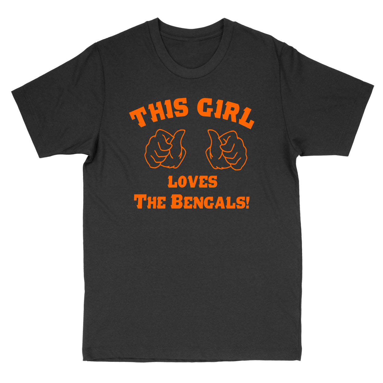 This Girl Loves The Bengals Men's T-Shirt