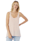Local Ohio (White Ink) Women's Slouchy Tank Top - Clothe Ohio - Soft Ohio Shirts