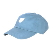 Mini Ohio (White) Dad Hat - Clothe Ohio - Soft Ohio Shirts