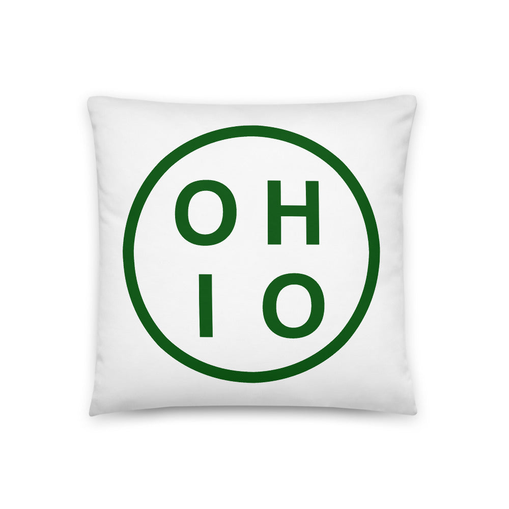 Circle Ohio Soft Pillow