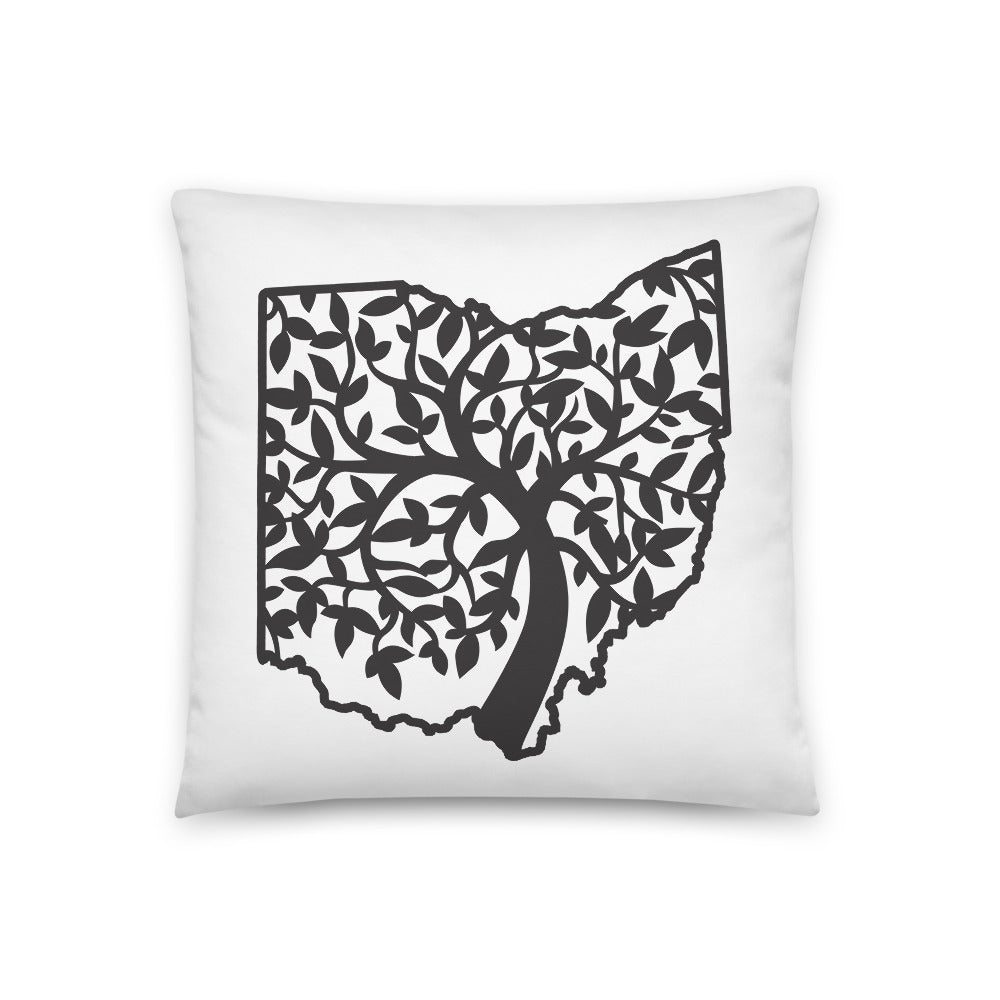 Ohio Tree of Life Soft Pillow
