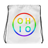 Pride Circle Ohio Drawstring bag