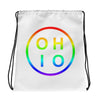 Pride Circle Ohio Drawstring bag