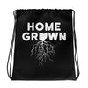 Home Grown Drawstring bag