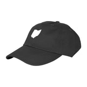 Mini Ohio (White) Dad Hat - Clothe Ohio - Soft Ohio Shirts