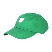 Mini Ohio (White) Dad Hat - Clothe Ohio - Soft Ohio Shirts