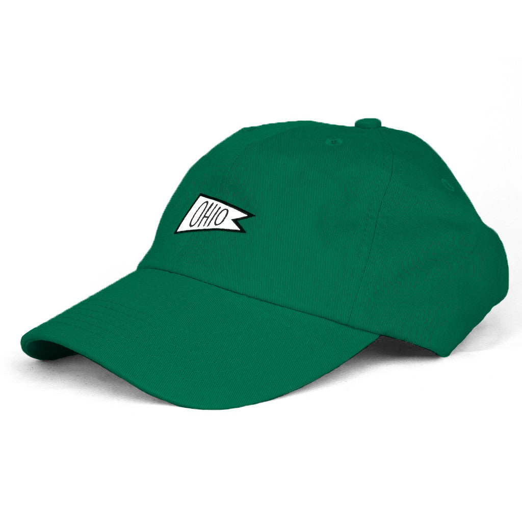 Ohio Sports Flag Dad Hat - Clothe Ohio - Soft Ohio Shirts