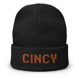 Cincy 8bit Embroidered Beanie