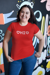 Hearts Ohio Women's T-Shirt