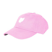 Mini Ohio (White) Dad Hat - Clothe Ohio - Soft Ohio Shirts